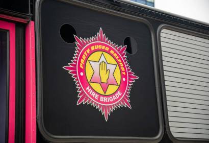 Pink Fire Engine Party Bus Hire Belfast - Party Bus NI - Party Buses Northern Ireland